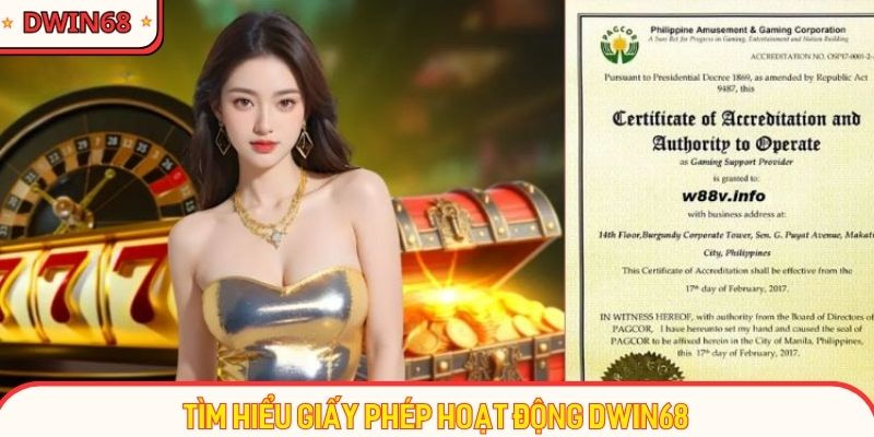 Thông tin về giấy phép hoạt động nhà cái hiện đang sở hữu